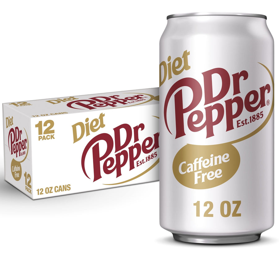 Caffeine Free Diet Dr Pepper Soda N6