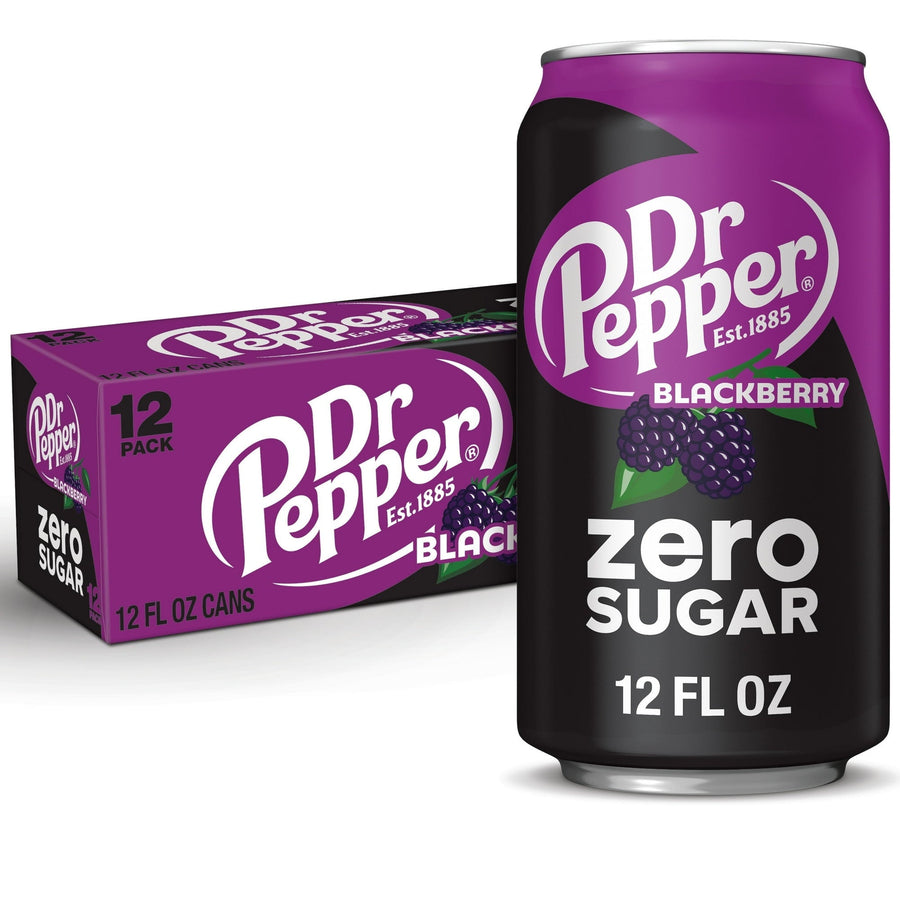 Dr Pepper Blackberry Zero Sugar Soda P6