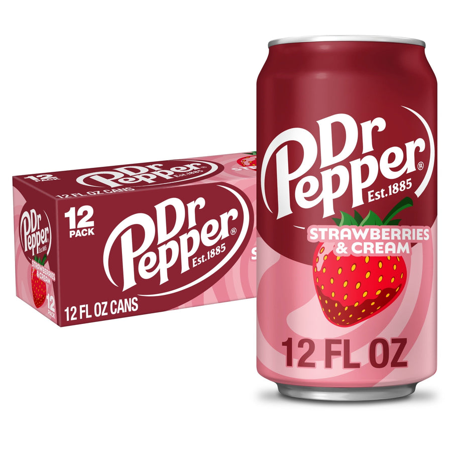 Dr Pepper Strawberries & Cream Soda L5